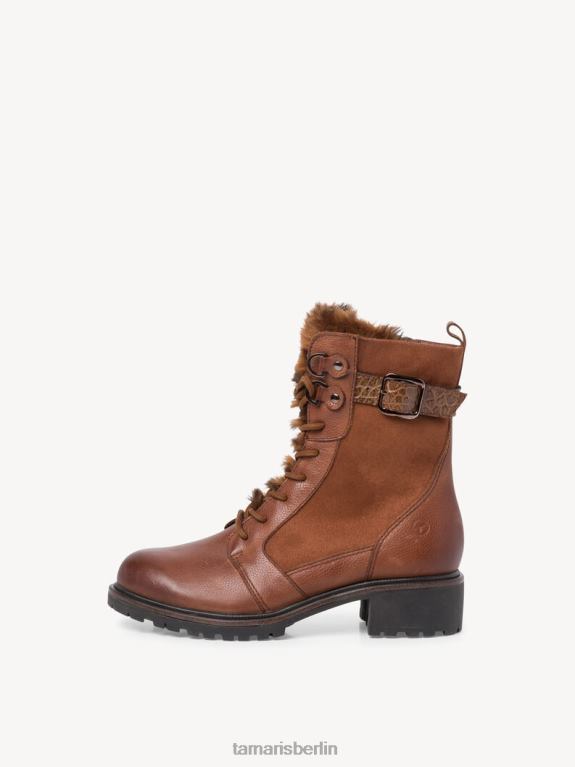 de Tamaris Frauen Bootie - braunes Warmfutter/Cognac 0LHV41534 Schuhe