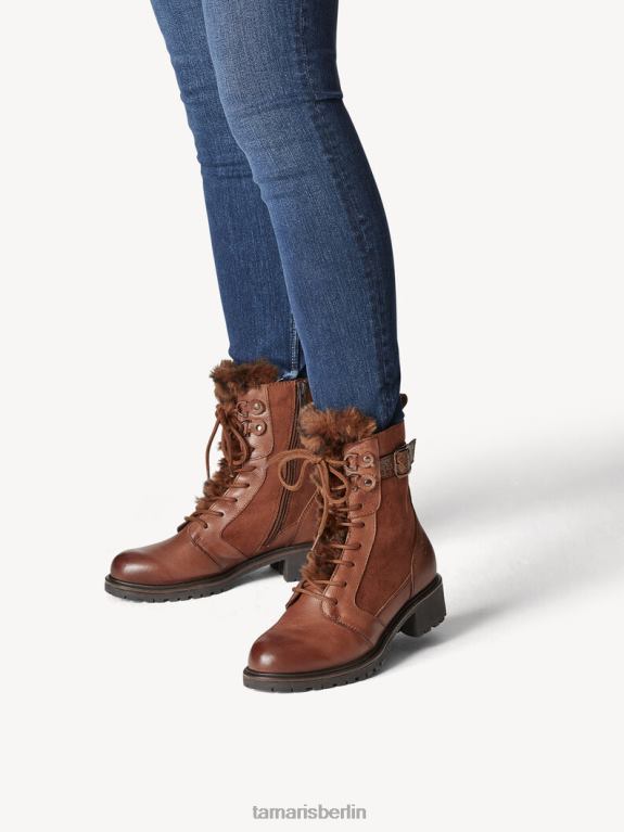 de Tamaris Frauen Bootie - braunes Warmfutter/Cognac 0LHV41534 Schuhe