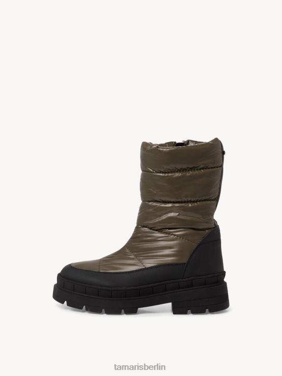 de Tamaris Frauen Bootie - grünes Warmfutter/Oliv 0LHV4121 Schuhe