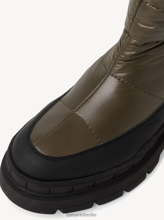 de Tamaris Frauen Bootie - grünes Warmfutter/Oliv 0LHV4121 Schuhe