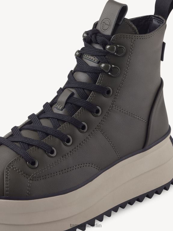de Tamaris Frauen Bootie - grünes Warmfutter/Oliv 0LHV41419 Schuhe