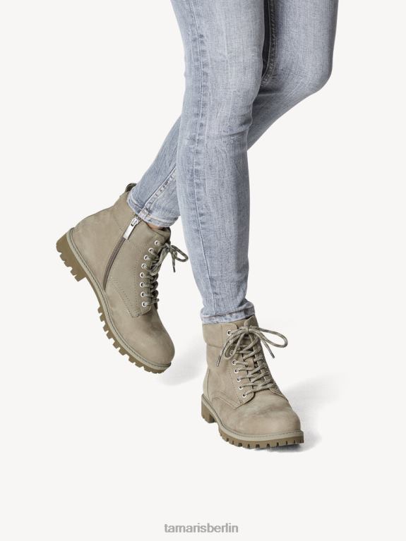 de Tamaris Frauen Bootie - grünes Warmfutter/helles Khaki 0LHV4811 Schuhe
