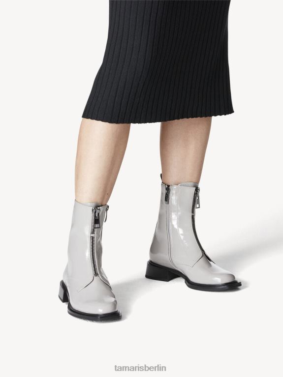 de Tamaris Frauen Bootie - grau/grauer Lack 0LHV41215 Schuhe