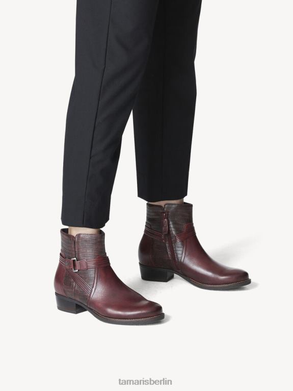 de Tamaris Frauen Bootie - rot/burgunderrot 0LHV42055 Schuhe