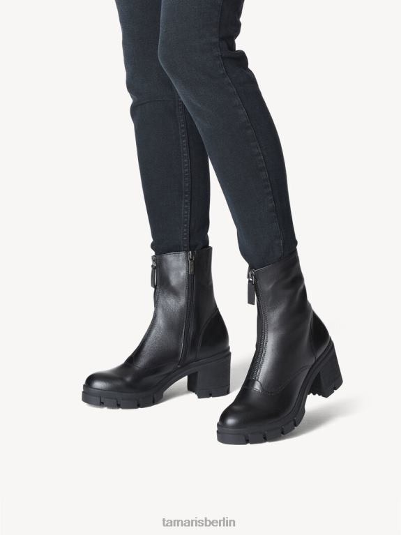 de Tamaris Frauen Bootie - schwarz/schwarz matt 0LHV41150 Schuhe