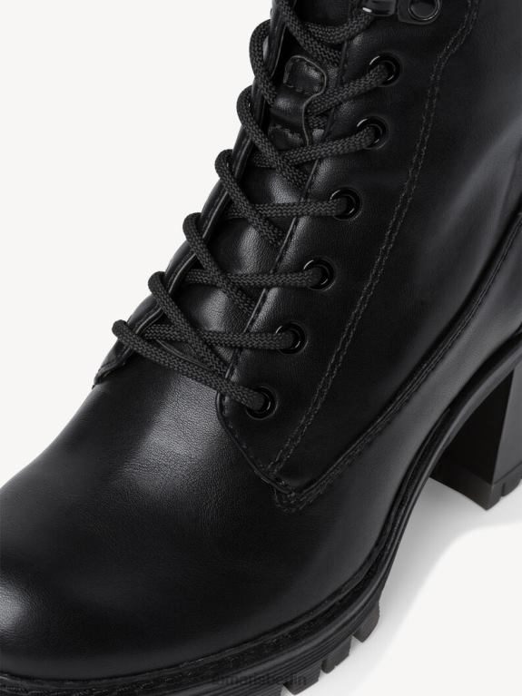 de Tamaris Frauen Bootie - schwarz/schwarz matt 0LHV42154 Schuhe