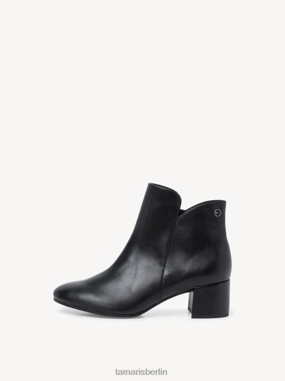 de Tamaris Frauen Bootie - schwarz/schwarz matt 0LHV42160 Schuhe