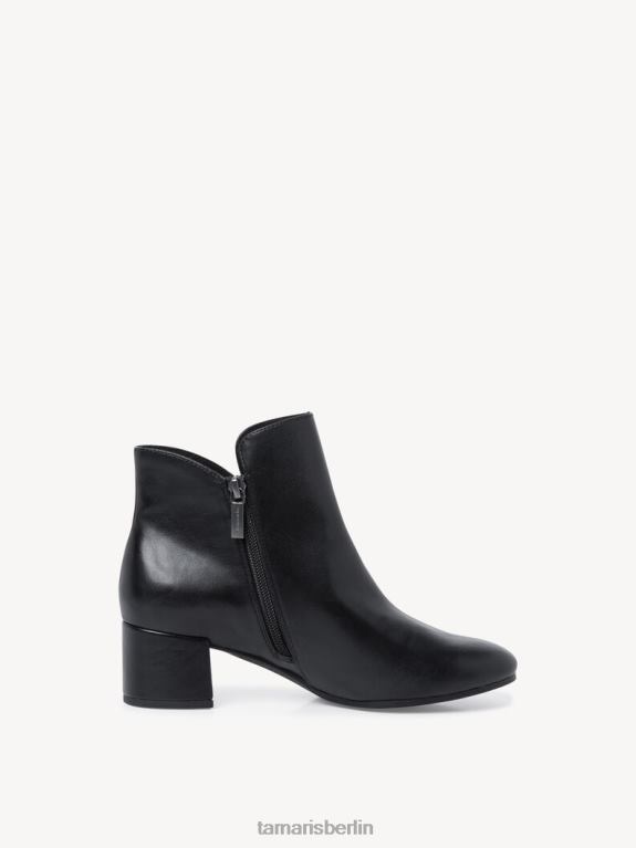 de Tamaris Frauen Bootie - schwarz/schwarz matt 0LHV42160 Schuhe