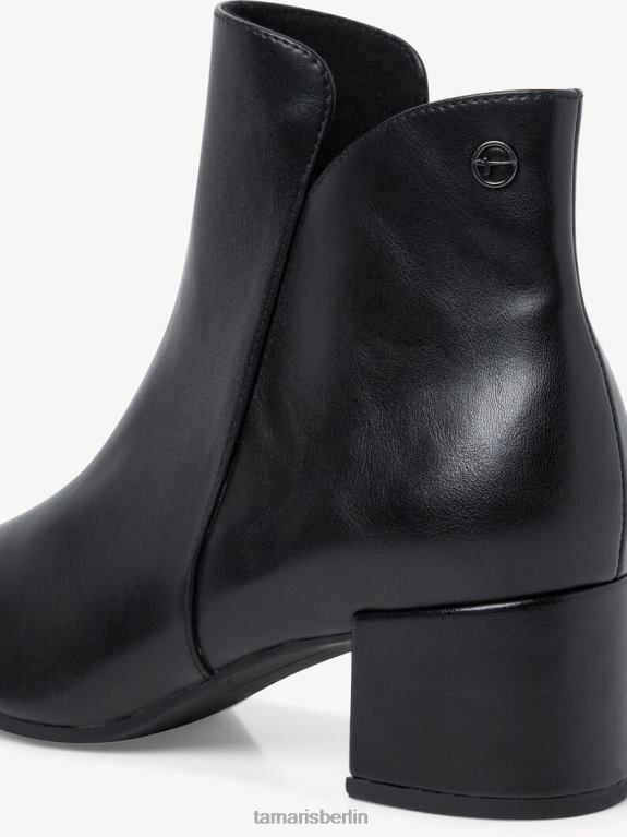 de Tamaris Frauen Bootie - schwarz/schwarz matt 0LHV42160 Schuhe