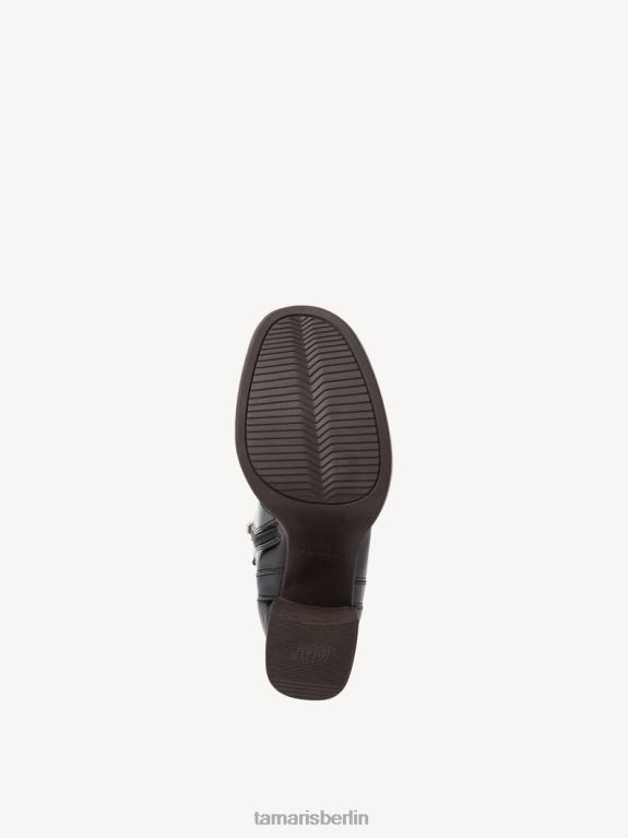 de Tamaris Frauen Bootie - schwarz/schwarzes Lackleder 0LHV41848 Schuhe