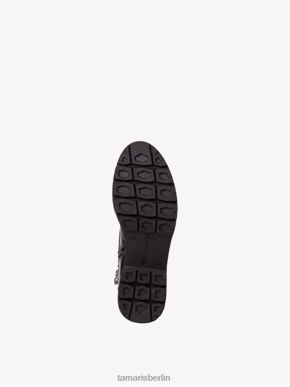 de Tamaris Frauen Bootie - schwarz/schwarzes Lackleder 0LHV41927 Schuhe