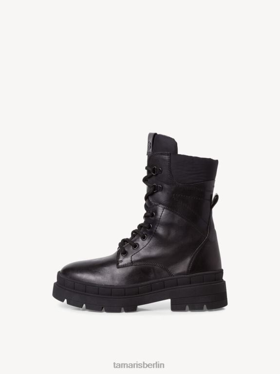 de Tamaris Frauen Bootie - schwarz/schwarzes Leder 0LHV41031 Schuhe