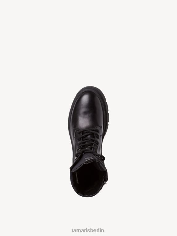 de Tamaris Frauen Bootie - schwarz/schwarzes Leder 0LHV41031 Schuhe