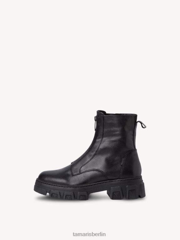 de Tamaris Frauen Bootie - schwarz/schwarzes Leder 0LHV4108 Schuhe