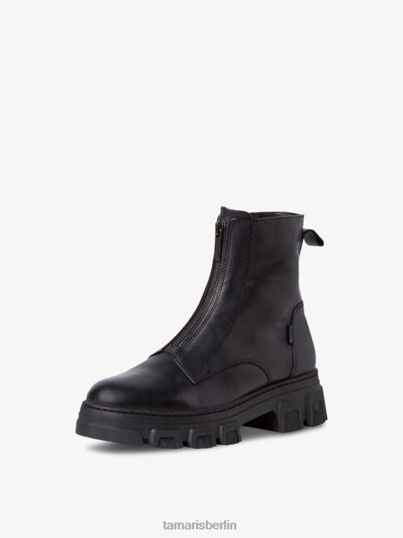de Tamaris Frauen Bootie - schwarz/schwarzes Leder 0LHV4108 Schuhe