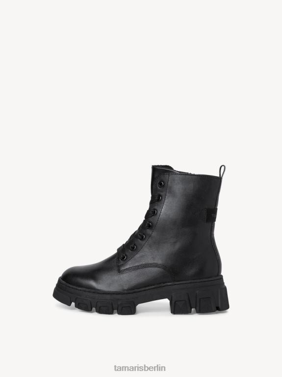 de Tamaris Frauen Bootie - schwarz/schwarzes Leder 0LHV41457 Schuhe