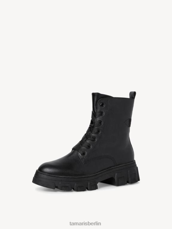 de Tamaris Frauen Bootie - schwarz/schwarzes Leder 0LHV41457 Schuhe
