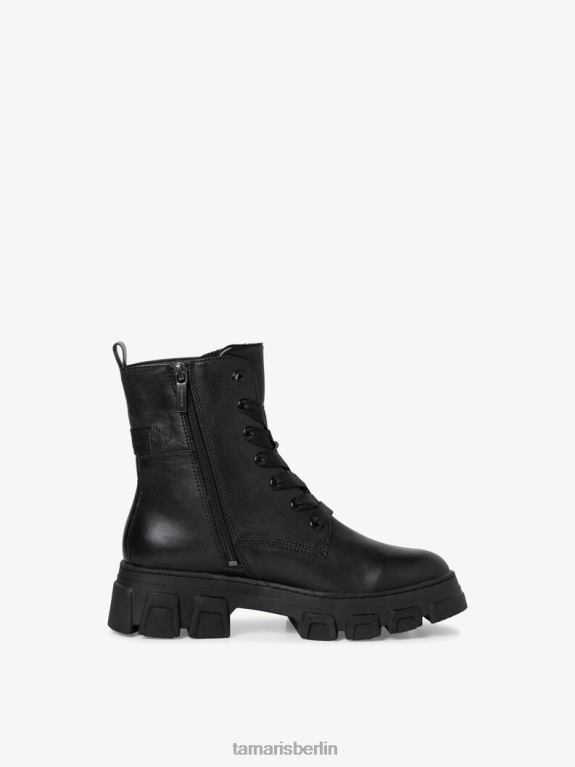 de Tamaris Frauen Bootie - schwarz/schwarzes Leder 0LHV41457 Schuhe