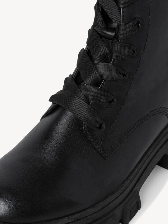 de Tamaris Frauen Bootie - schwarz/schwarzes Leder 0LHV41457 Schuhe