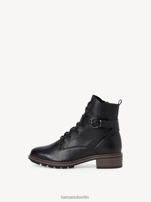 de Tamaris Frauen Bootie - schwarz/schwarzes Leder 0LHV41552 Schuhe