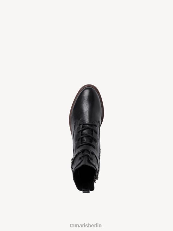 de Tamaris Frauen Bootie - schwarz/schwarzes Leder 0LHV41552 Schuhe
