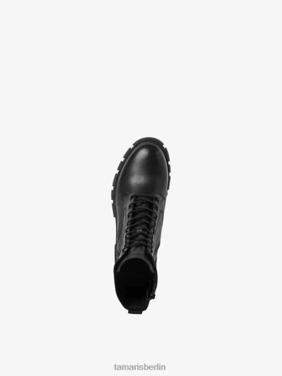 de Tamaris Frauen Bootie - schwarz/schwarzes Leder 0LHV41912 Schuhe