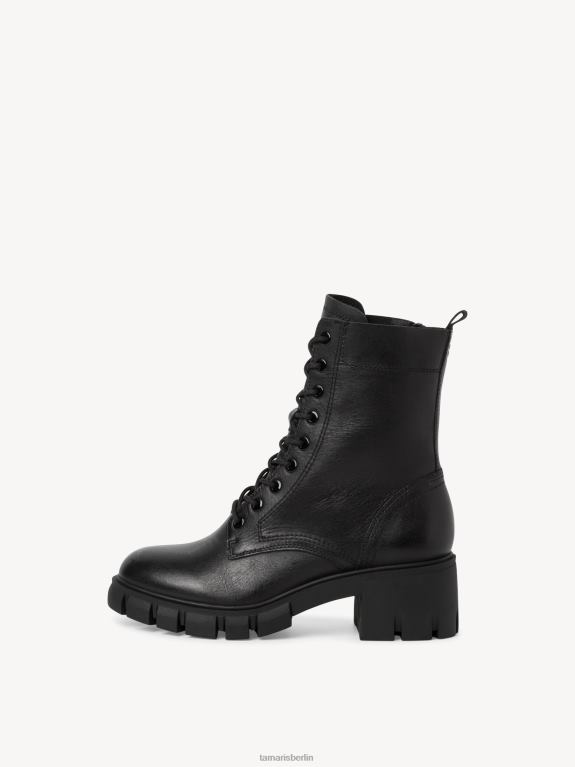 de Tamaris Frauen Bootie - schwarz/schwarzes Leder 0LHV41912 Schuhe