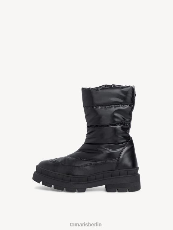 de Tamaris Frauen Bootie - schwarzes Warmfutter/schwarz glänzend 0LHV4207 Schuhe