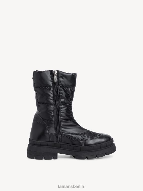 de Tamaris Frauen Bootie - schwarzes Warmfutter/schwarz glänzend 0LHV4207 Schuhe