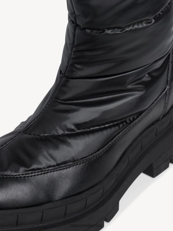 de Tamaris Frauen Bootie - schwarzes Warmfutter/schwarz glänzend 0LHV4207 Schuhe