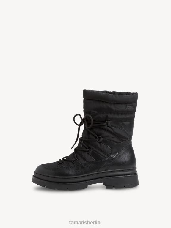 de Tamaris Frauen Bootie - schwarzes Warmfutter/schwarzer Kamm 0LHV4133 Schuhe