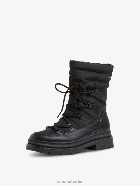 de Tamaris Frauen Bootie - schwarzes Warmfutter/schwarzer Kamm 0LHV4133 Schuhe
