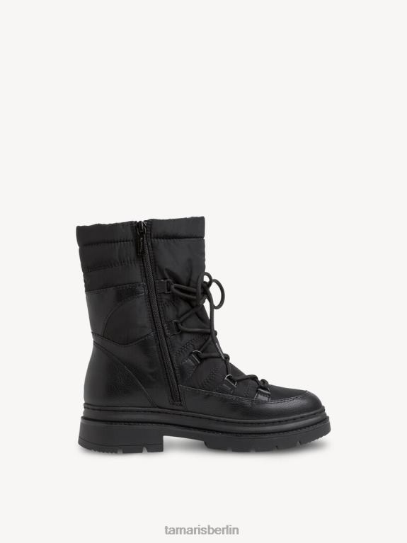 de Tamaris Frauen Bootie - schwarzes Warmfutter/schwarzer Kamm 0LHV4133 Schuhe