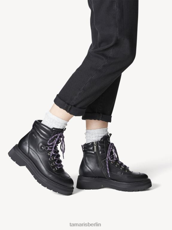 de Tamaris Frauen Bootie - schwarzes Warmfutter/schwarzer Kamm 0LHV4565 Schuhe