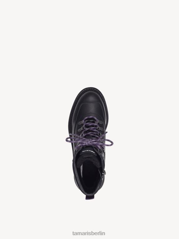 de Tamaris Frauen Bootie - schwarzes Warmfutter/schwarzer Kamm 0LHV4565 Schuhe