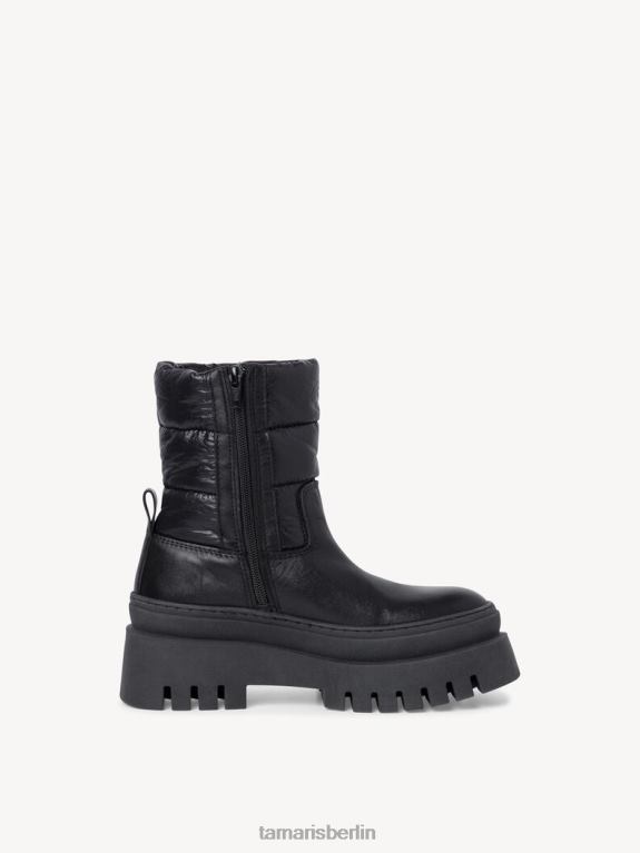 de Tamaris Frauen Bootie - schwarzes Warmfutter/schwarzes Leder 0LHV4180 Schuhe