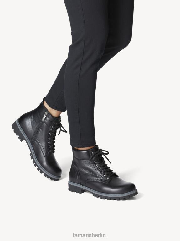 de Tamaris Frauen Bootie - schwarzes Warmfutter/schwarzes Leder 0LHV4449 Schuhe