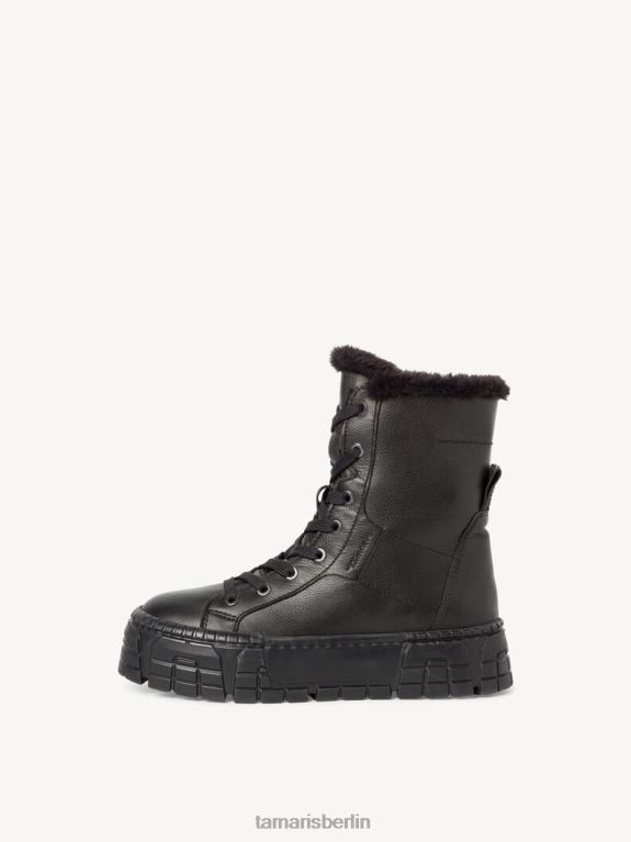 de Tamaris Frauen Bootie - schwarzes Warmfutter/schwarzes Leder 0LHV446 Schuhe