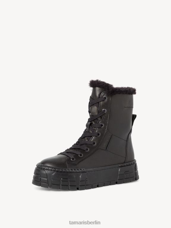 de Tamaris Frauen Bootie - schwarzes Warmfutter/schwarzes Leder 0LHV446 Schuhe
