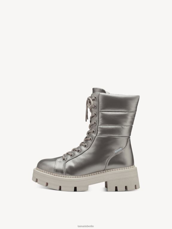 de Tamaris Frauen Bootie - weißes Warmfutter/Champagner 0LHV4672 Schuhe