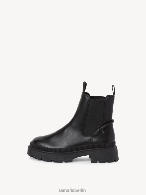 de Tamaris Frauen Chelsea Boot - Schwarz/Schwarz Uni 0LHV41685 Schuhe