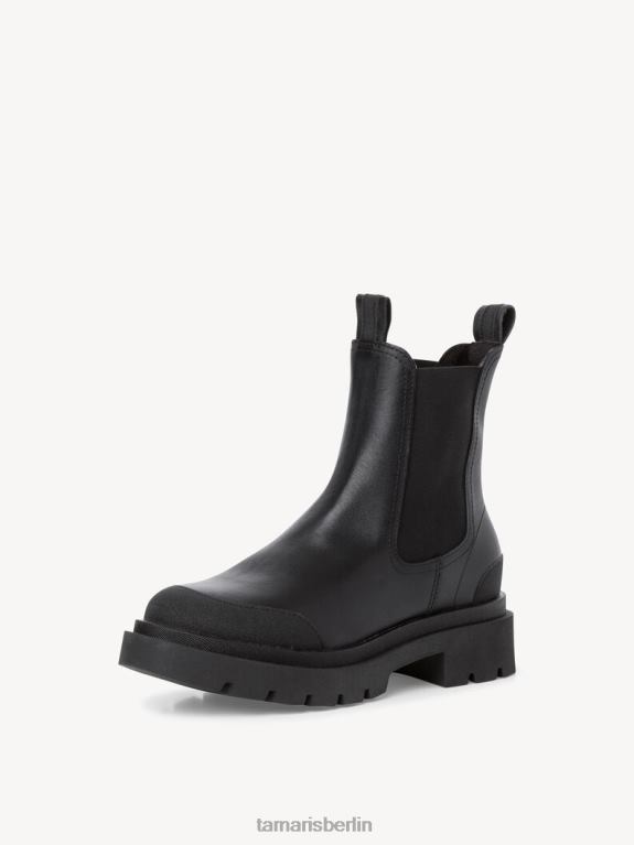 de Tamaris Frauen Chelsea-Boot – schwarz/schwarzes Leder 0LHV41495 Schuhe