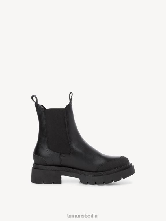 de Tamaris Frauen Chelsea-Boot – schwarz/schwarzes Leder 0LHV41495 Schuhe