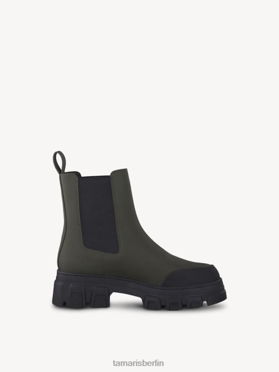de Tamaris Frauen Chelsea-Stiefel - Grün/Oliv 0LHV41981 Schuhe