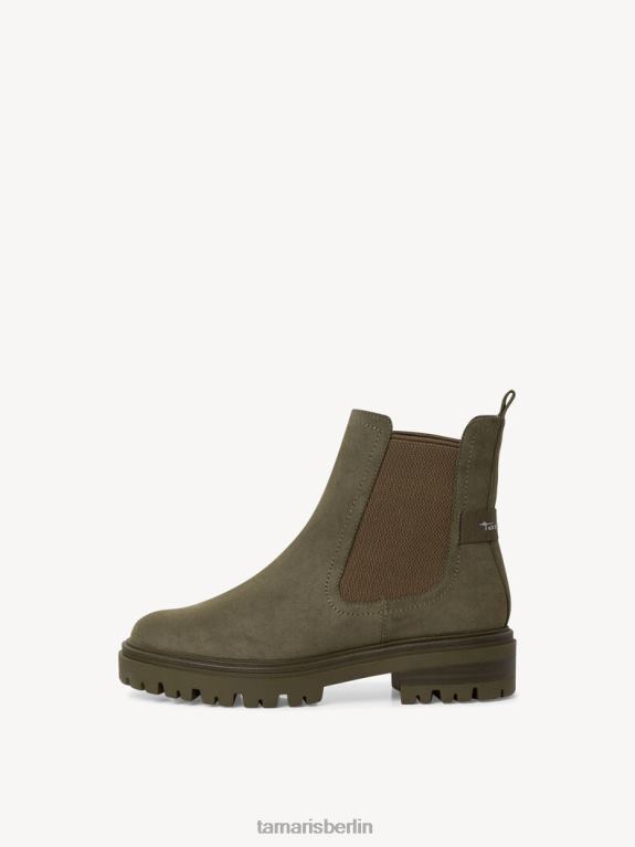 de Tamaris Frauen Chelsea-Stiefel - Grün/Oliv 0LHV42209 Schuhe