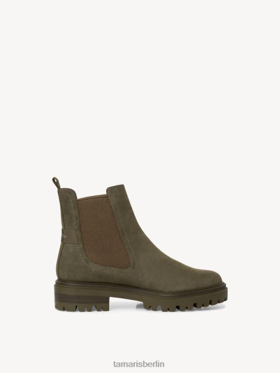de Tamaris Frauen Chelsea-Stiefel - Grün/Oliv 0LHV42209 Schuhe