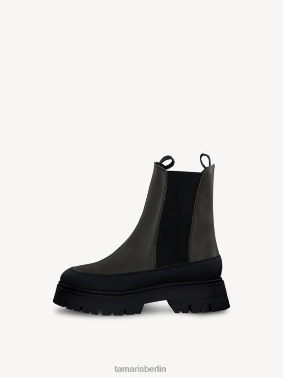 de Tamaris Frauen Chelsea-Stiefel - Grün/Oliv 0LHV42325 Schuhe