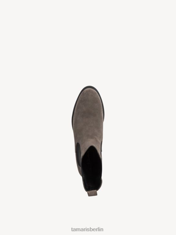 de Tamaris Frauen Chelsea-Stiefel – Grau/Graues Wildleder 0LHV42033 Schuhe