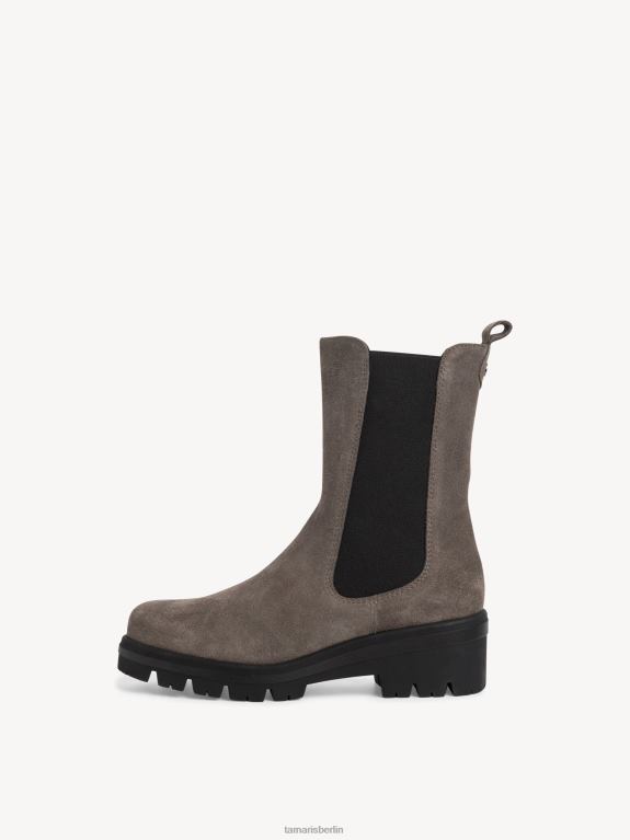 de Tamaris Frauen Chelsea-Stiefel – Grau/Graues Wildleder 0LHV42033 Schuhe