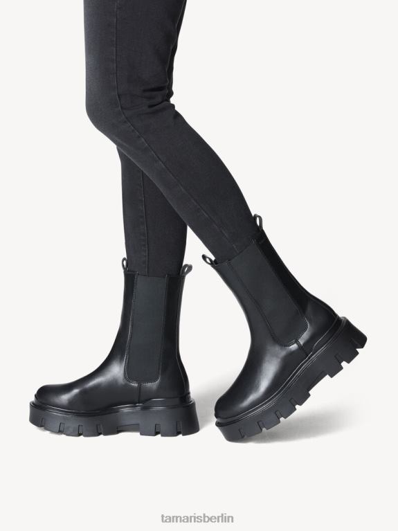 de Tamaris Frauen Chelsea-Stiefel - Schwarz/Schwarz Matt 0LHV41170 Schuhe
